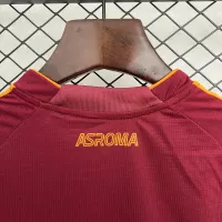 25-26 AS Roma Home Soccer Kids Kit Jersey+Shorts - view 6