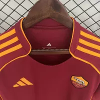 25-26 AS Roma Home Soccer Jersey - view 7