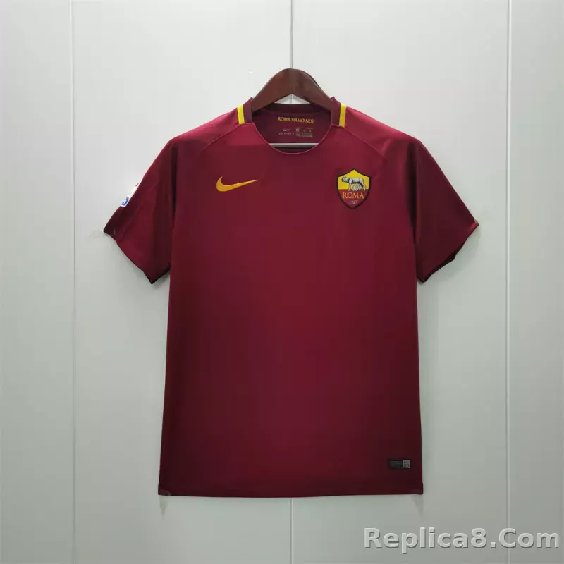 17-18 AS Roma Retro Jersey