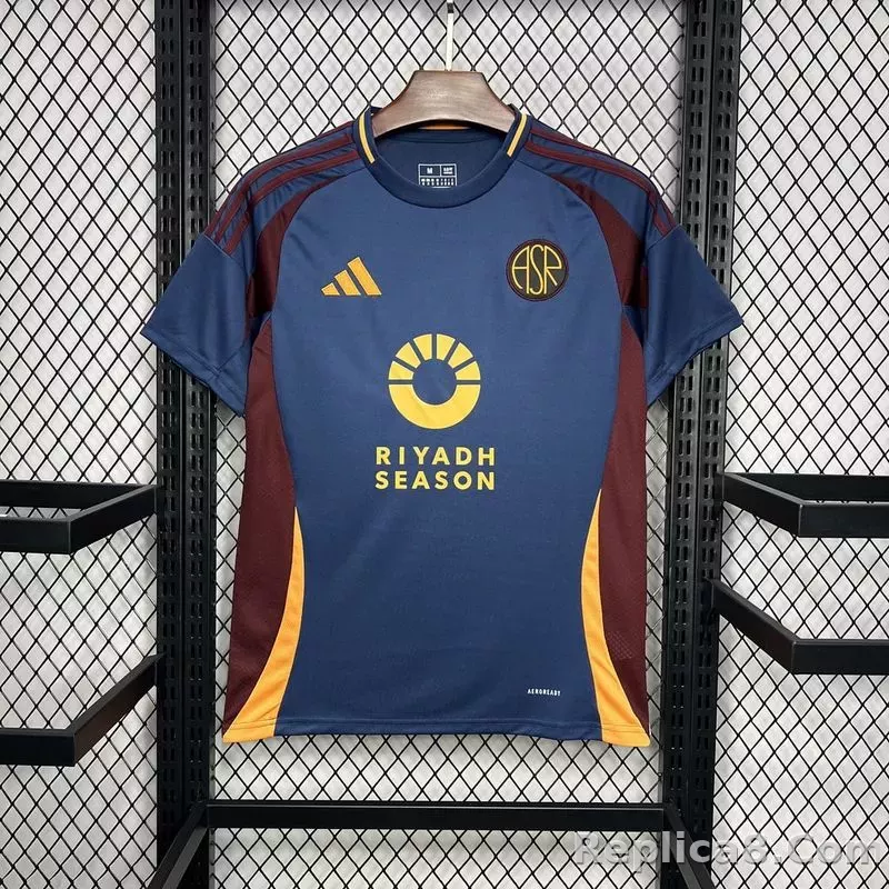 24-25 AS Roma Third Away Fan Version