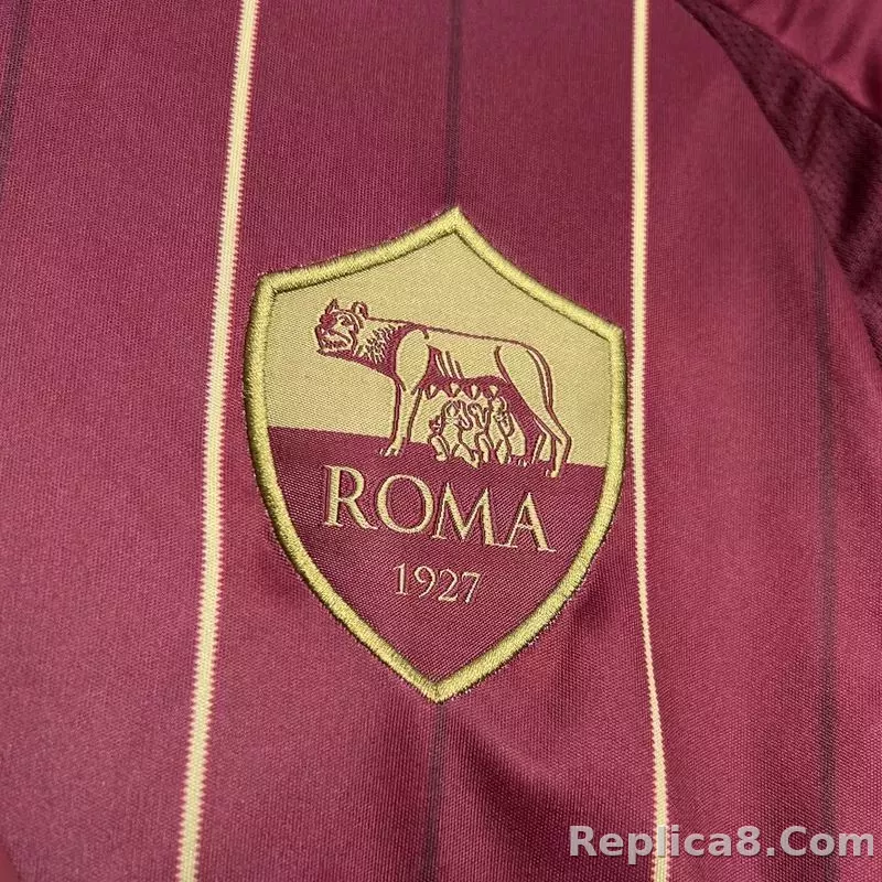 24-25 AS Roma Home Fan Version - detail