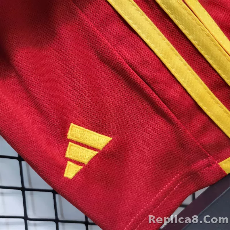 23-24 Roma Home Kids Kit Jersey+Shorts 2023/24 - detail