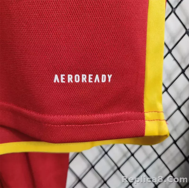 23-24 Roma Home Kids Kit Jersey+Shorts 2023/24 - detail