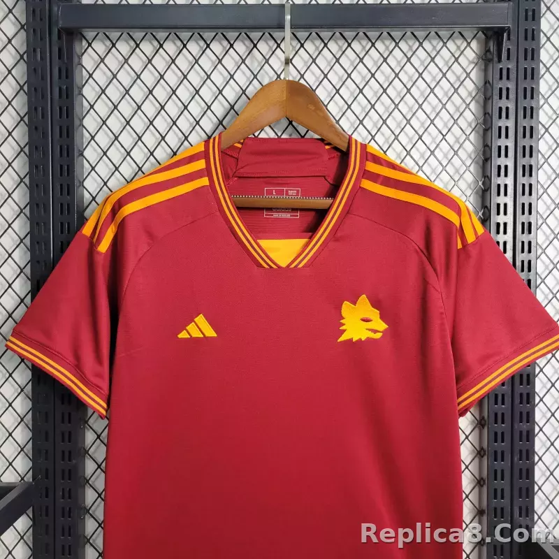 23-24 AS Roma Home Fan Version - detail
