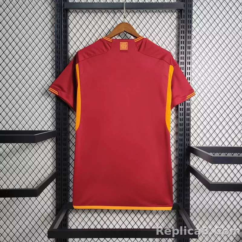 23-24 AS Roma Home Fan Version - detail