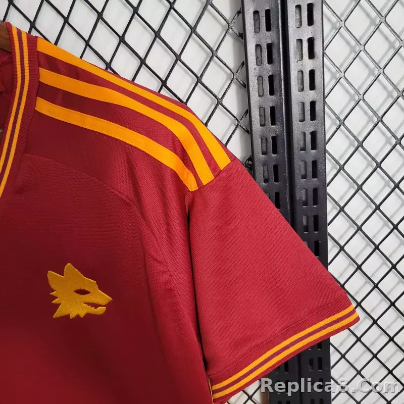 23-24 AS Roma Home Fan Version - detail