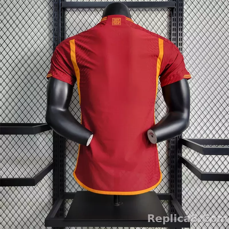 23-24 AS Roma Home Player Version - detail