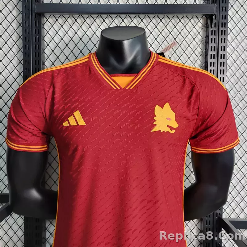 23-24 AS Roma Home Player Version - detail