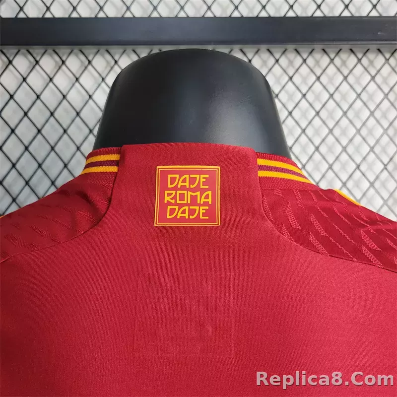 23-24 AS Roma Home Player Version - detail