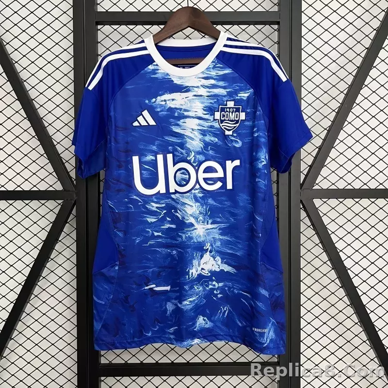 25-26 Como 1907 Home Soccer Jersey