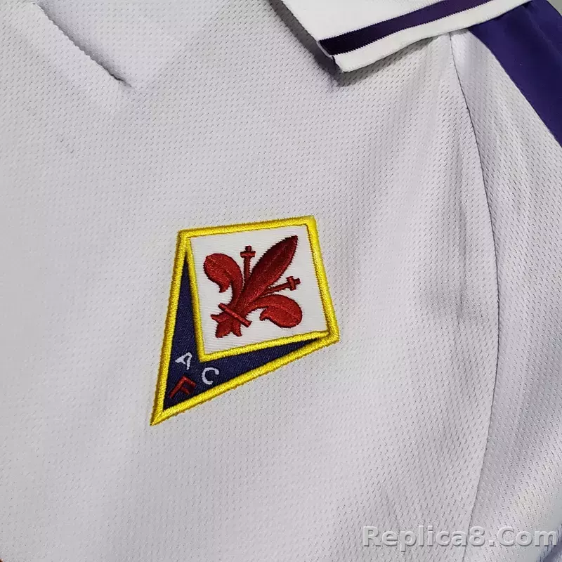 1998-1999 Fiorentina Soccer Away Jersey Retro Version - detail