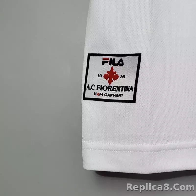 1998-1999 Fiorentina Soccer Away Jersey Retro Version - detail