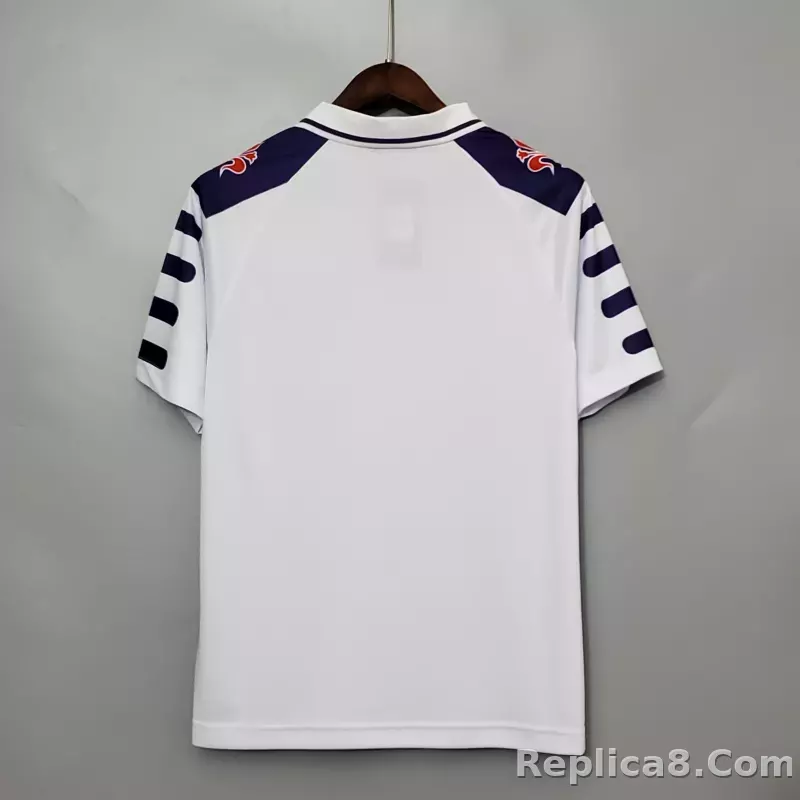 1998-1999 Fiorentina Soccer Away Jersey Retro Version - detail