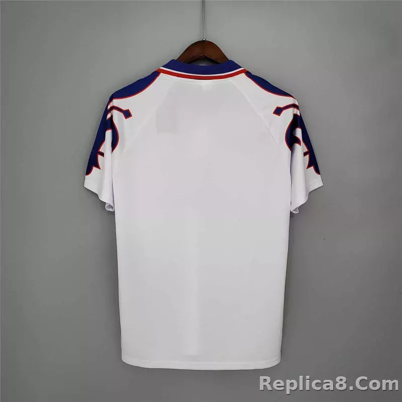 1995-1997 Fiorentina Soccer Away Jersey Retro Version - detail
