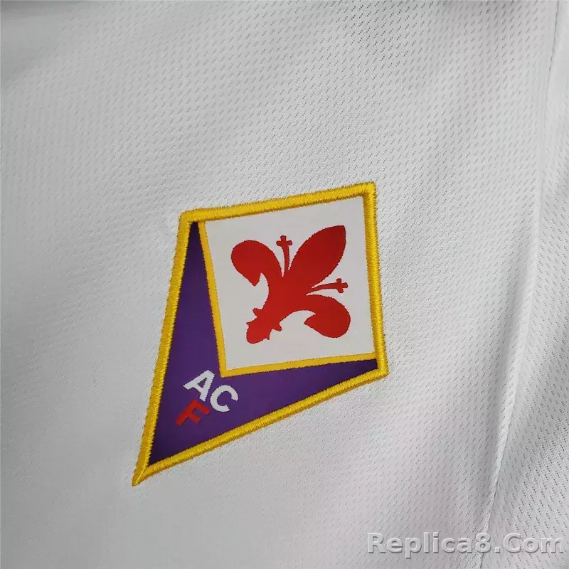 1995-1997 Fiorentina Soccer Away Jersey Retro Version - detail