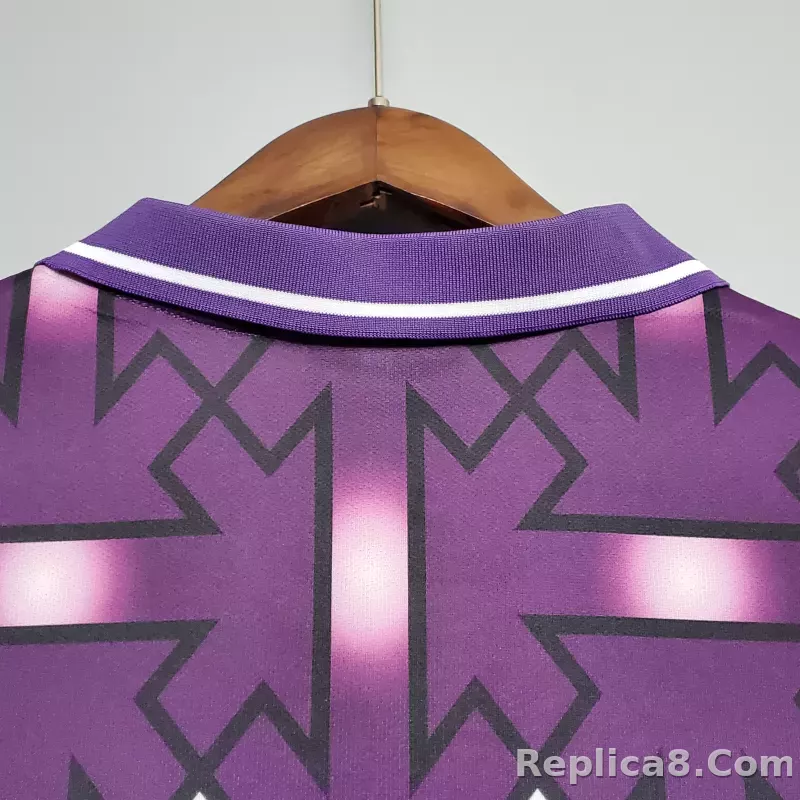 1992-1993 Fiorentina Soccer Away Jersey Retro Version - detail