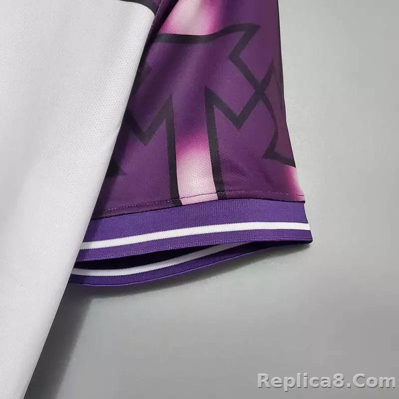 1992-1993 Fiorentina Soccer Away Jersey Retro Version - detail
