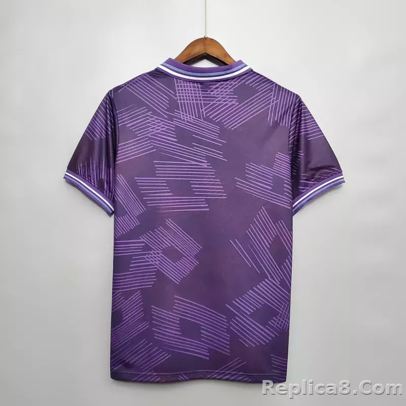 1992-1993 Fiorentina Soccer Home Jersey Retro Version - detail