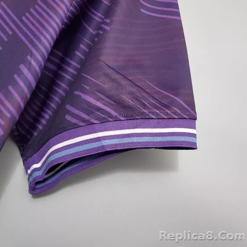 1992-1993 Fiorentina Soccer Home Jersey Retro Version - detail
