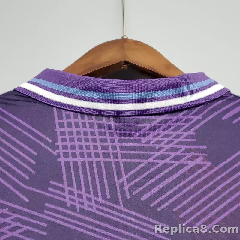 1992-1993 Fiorentina Soccer Home Jersey Retro Version - detail