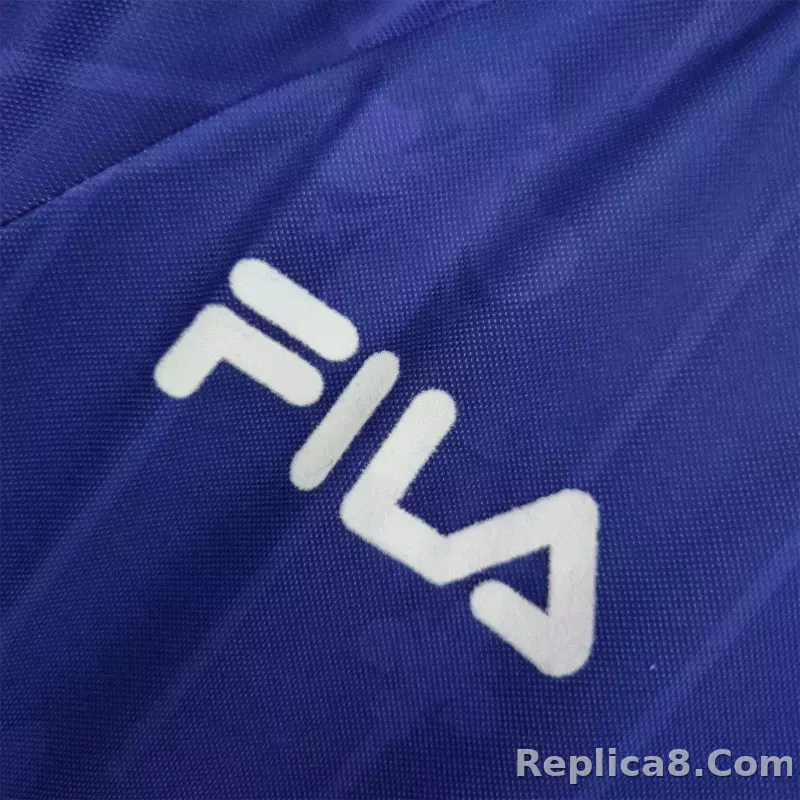 1997-1998 Fiorentina Soccer Home Jersey Retro Version - detail