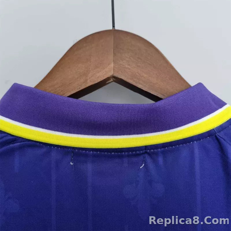 1997-1998 Fiorentina Soccer Home Jersey Retro Version - detail