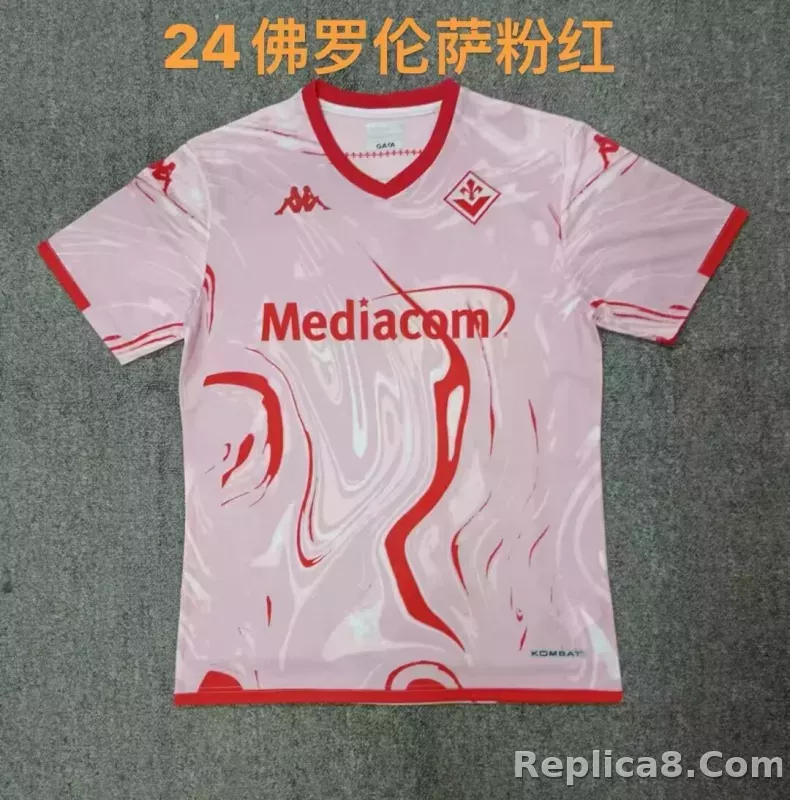 23-24 Fiorentina Soccer Jersey Fourth Away Replica Fan Version - detail