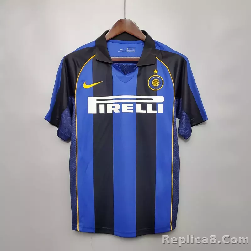 01-02 Inter Milan Retro Jersey Home