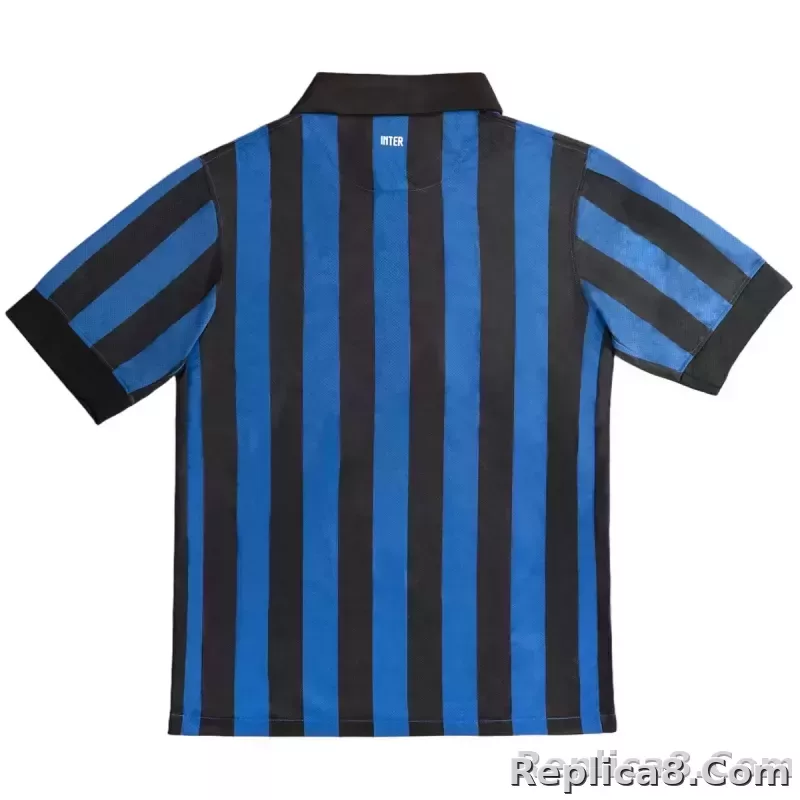 11-12 Inter Milan Retro Jersey Home - detail
