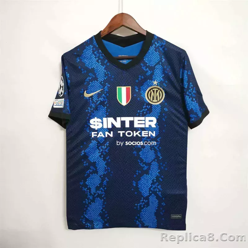 21-22 Inter Milan Home Jersey Retro Version - detail