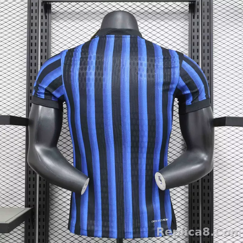 25-26 Inter Milan Home Kit Jersey Player Version - detail