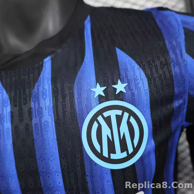 25-26 Inter Milan Home Kit Jersey Player Version - detail