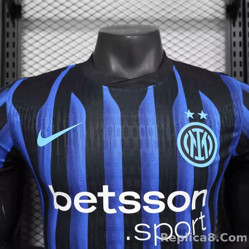 25-26 Inter Milan Home Kit Jersey Player Version - detail