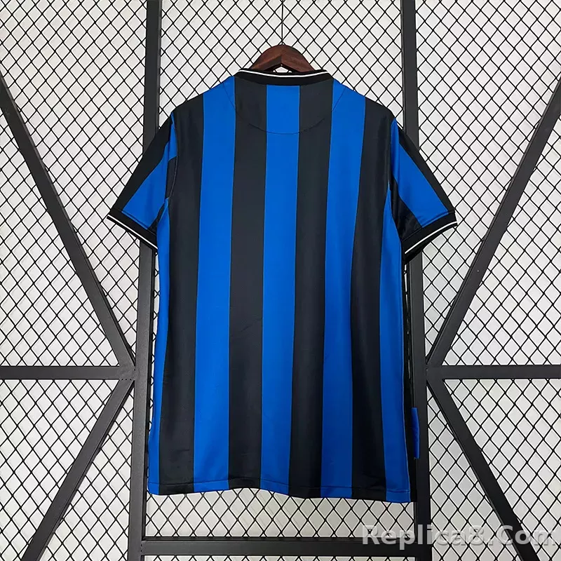 09-10 Inter Milan Retro Jersey Home - detail