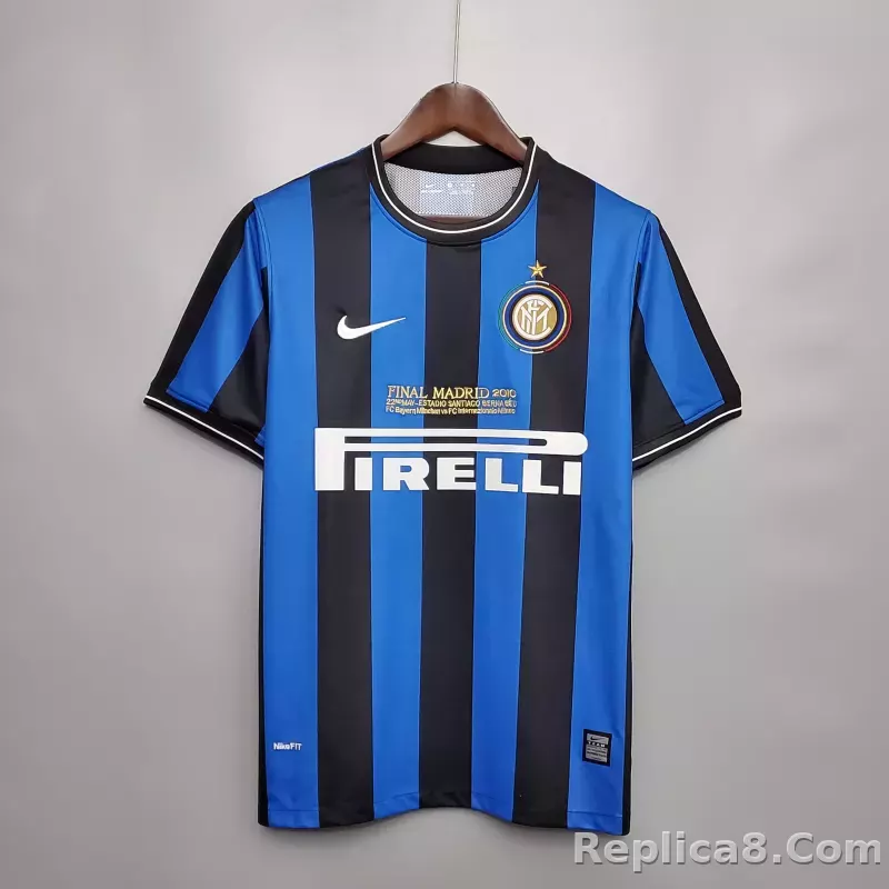 09-10 Inter Milan Retro Jersey Home UCL Finals