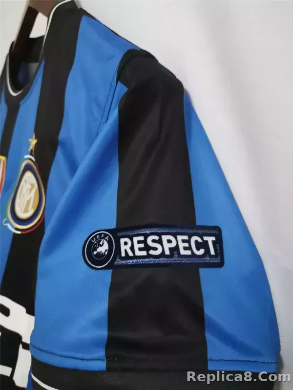 09-10 Inter Milan Retro Jersey Home UCL Finals - detail
