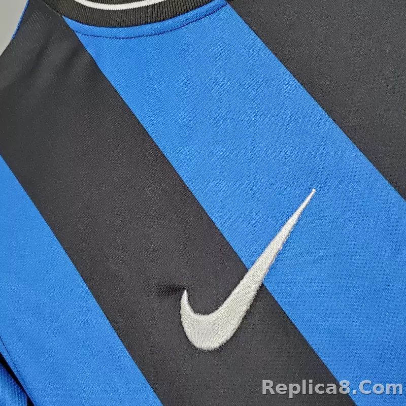09-10 Inter Milan Retro Jersey Home UCL Finals - detail