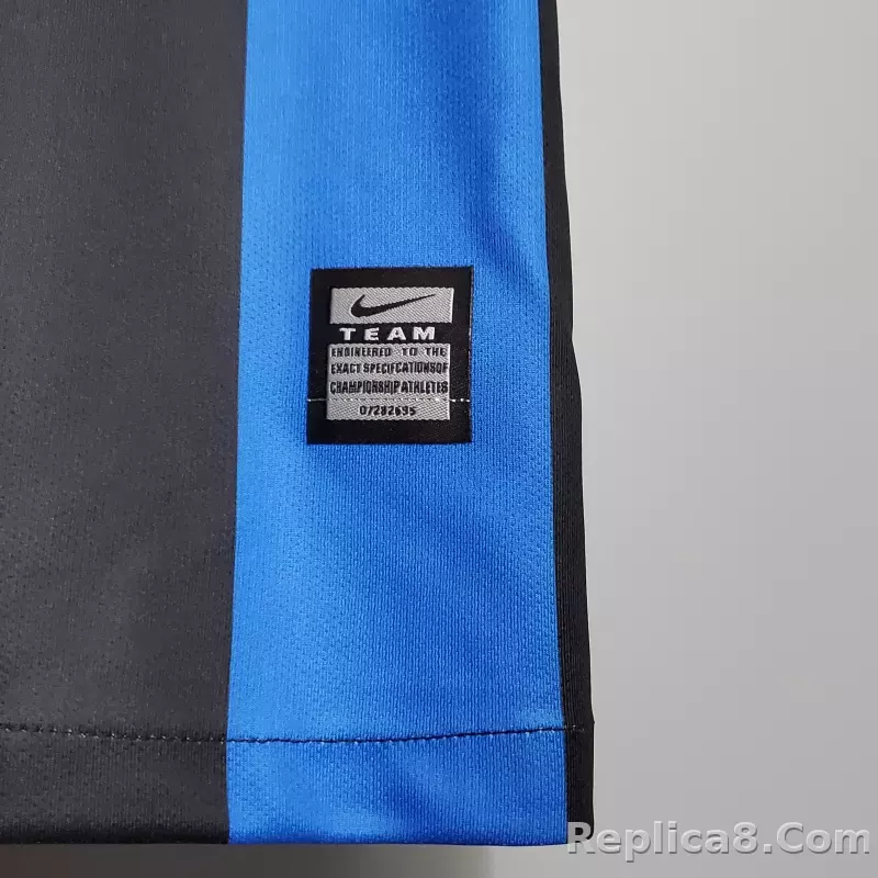 09-10 Inter Milan Retro Jersey Home UCL Finals - detail