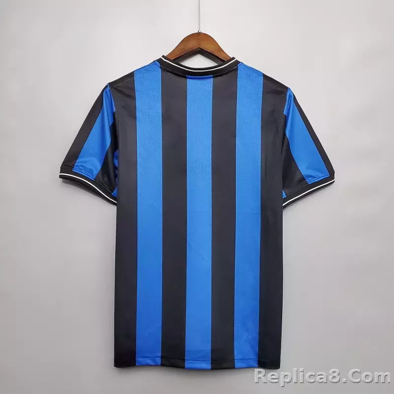 09-10 Inter Milan Retro Jersey Home UCL Finals - detail