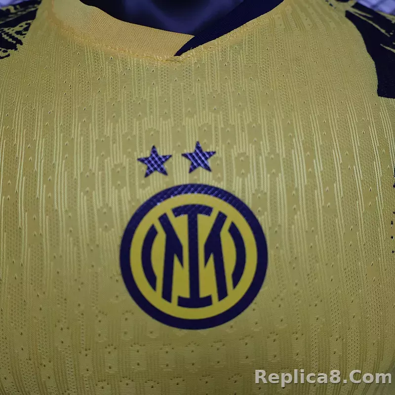 24-25 Inter Milan Third Away Kit Jersey Player Version - detail