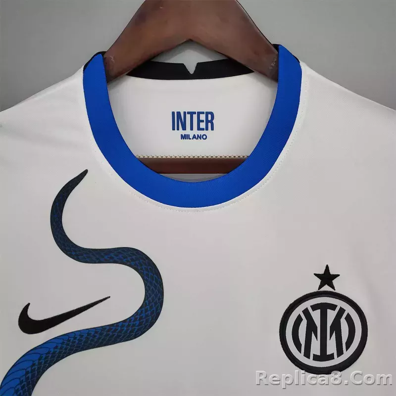 21-22 Inter Milan Away Jersey Retro Version - detail