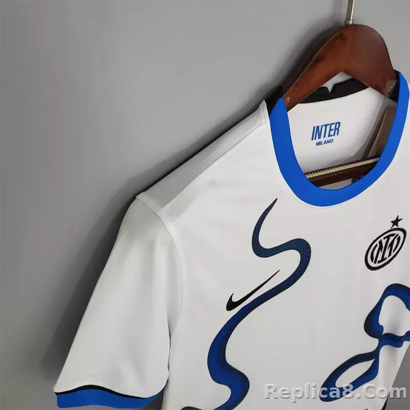 21-22 Inter Milan Away Jersey Retro Version - detail