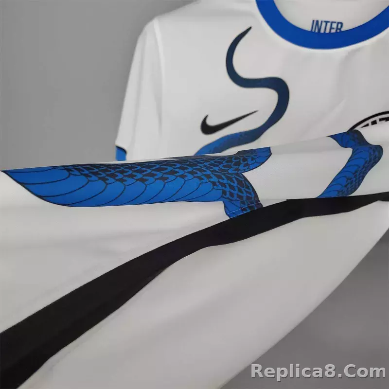 21-22 Inter Milan Away Jersey Retro Version - detail