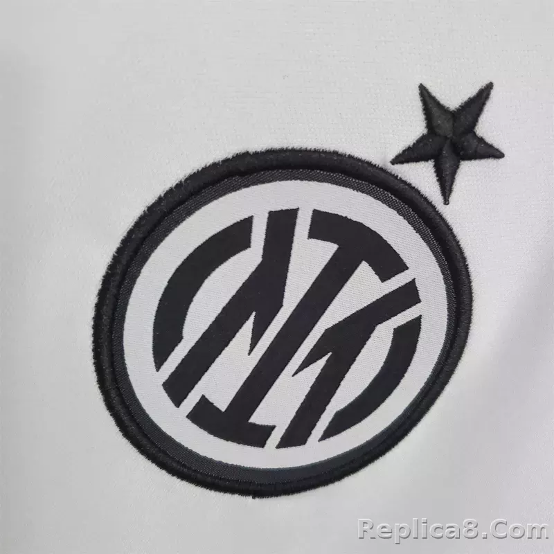 21-22 Inter Milan Away Jersey Retro Version - detail