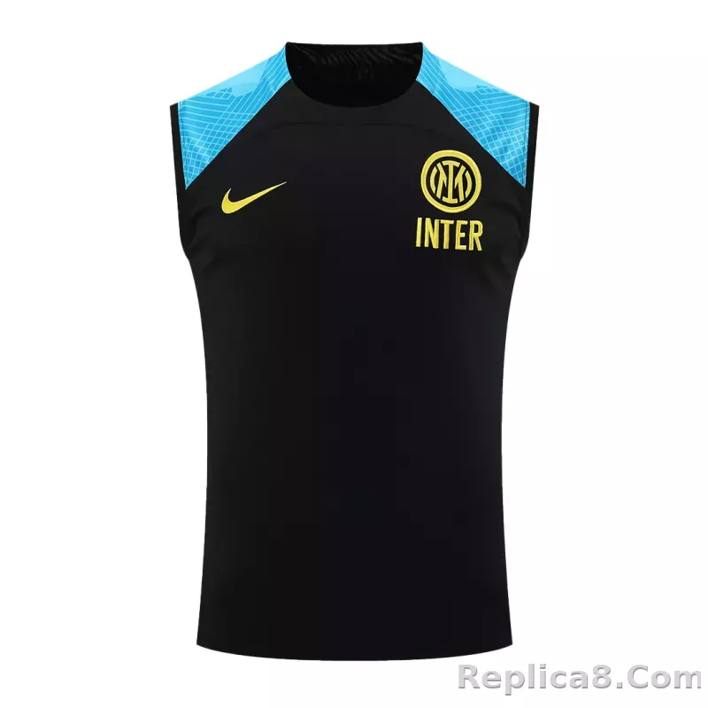 Inter Milan Sleeveless Training Kit 2023/24 - detail