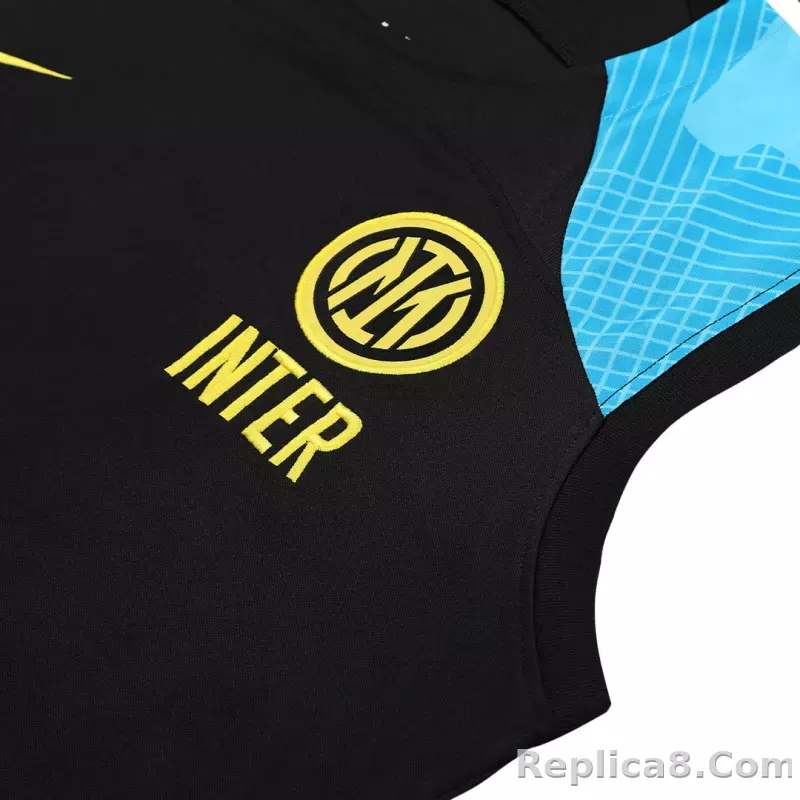 Inter Milan Sleeveless Training Kit 2023/24 - detail