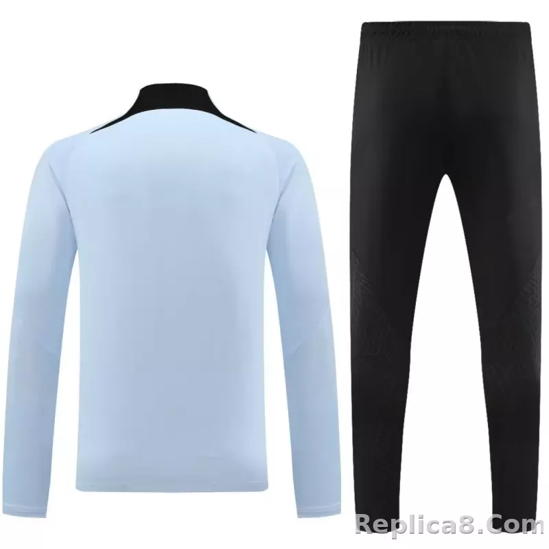 Inter Milan Zipper Sweatshirt Kit(Top+Pants) Blue 2023/24 - detail
