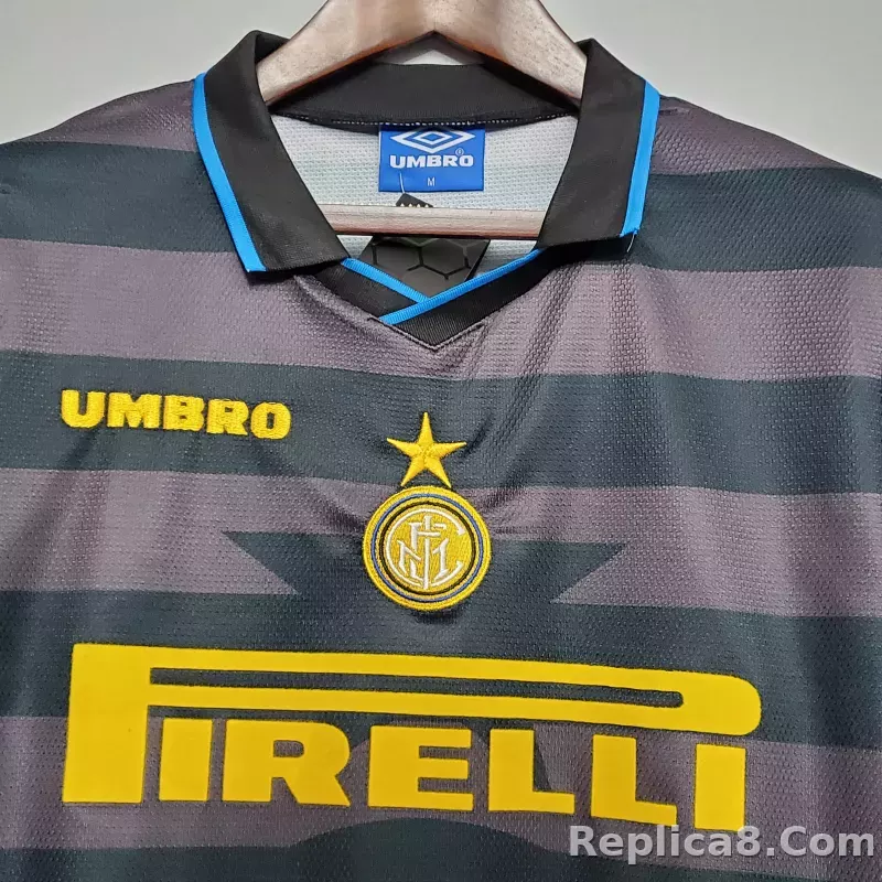 1997-1998 Inter Milan Retro Jersey Home - detail