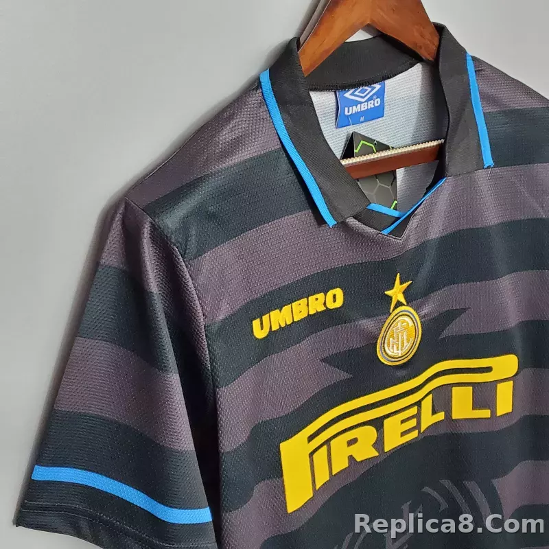 1997-1998 Inter Milan Retro Jersey Home - detail