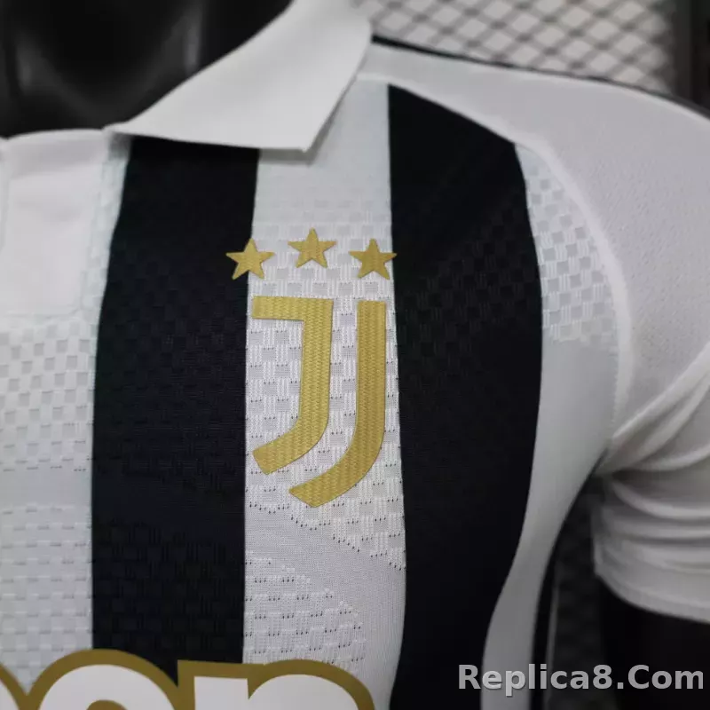 26-27 Juventus Home Soccer Jersey Player Version - detail
